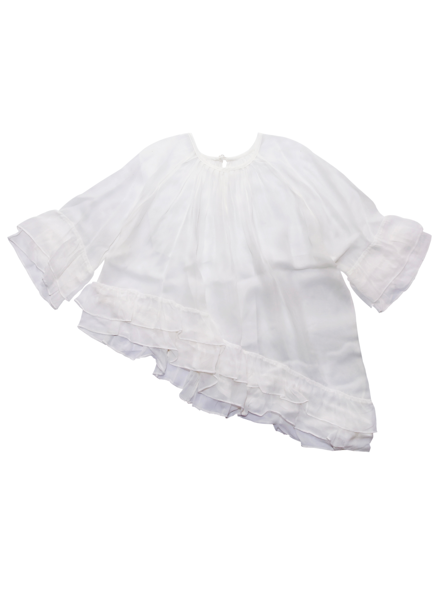 whisper sheer top
