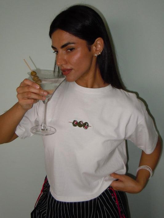 olive pick classic tee