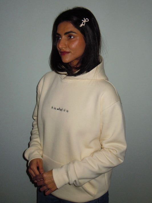 it is what it is hoodie
