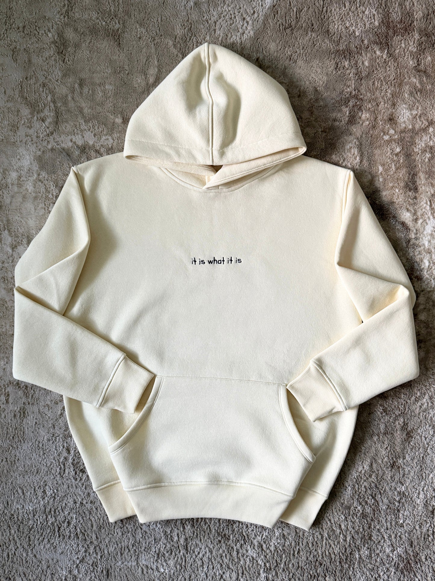 it is what it is hoodie