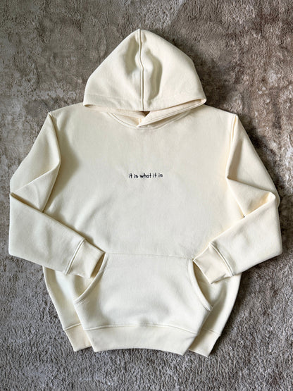 it is what it is hoodie