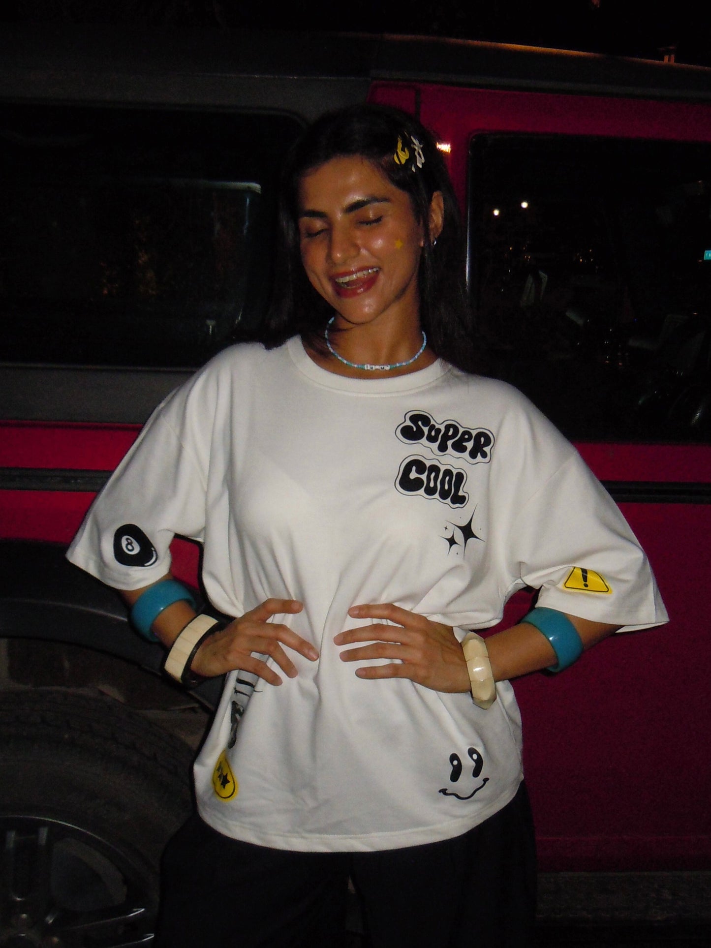 the sticker tee