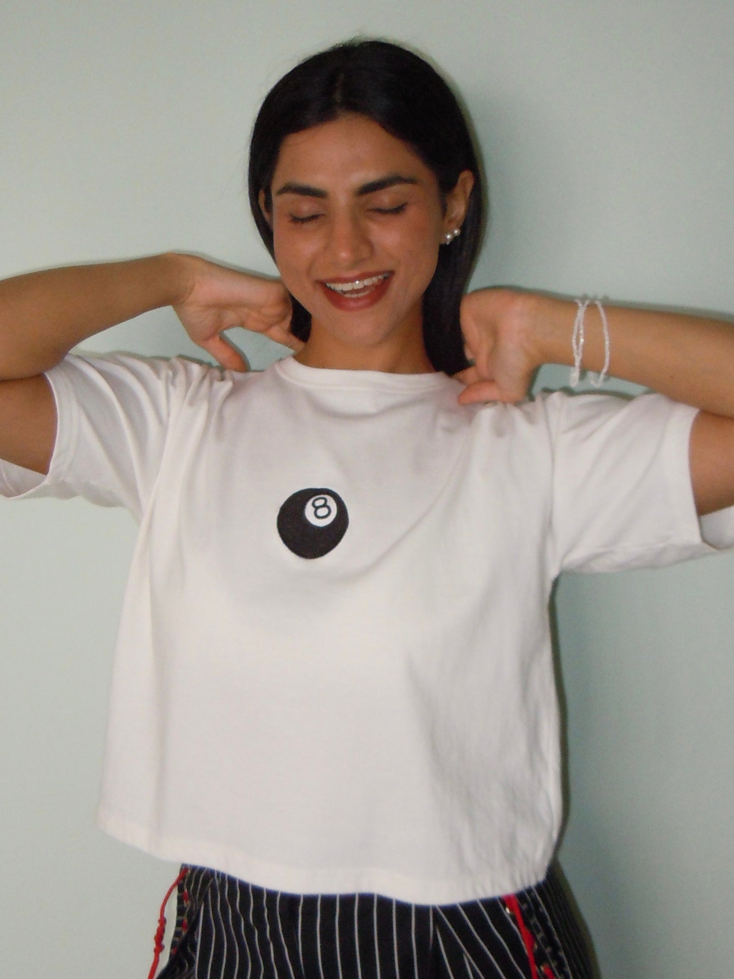 8 ball classic tee