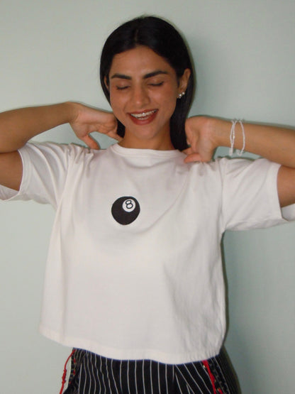 8 ball classic tee