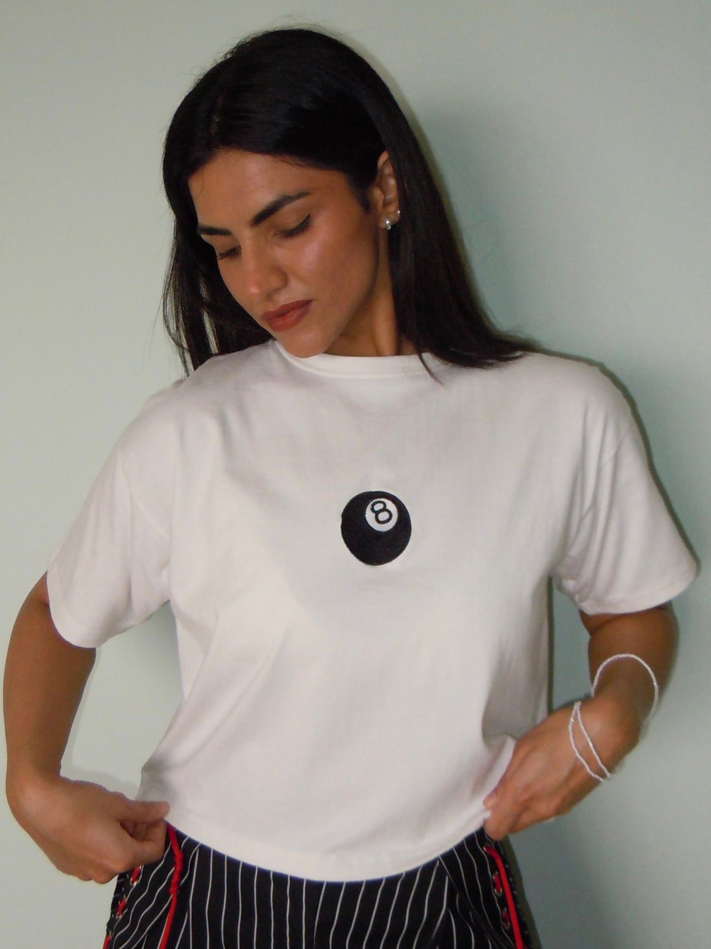 8 ball classic tee