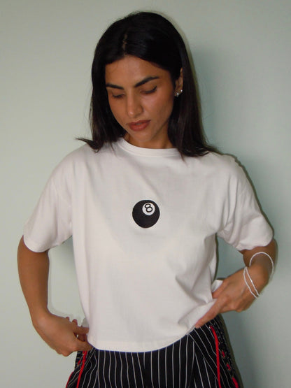 8 ball classic tee