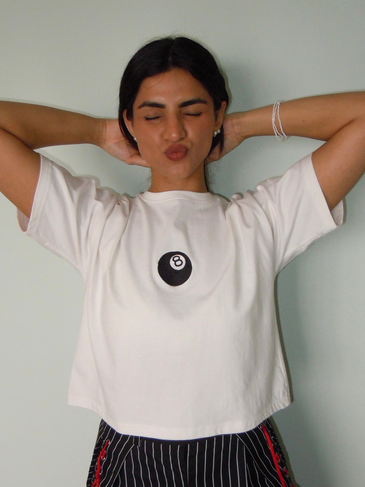8 ball classic tee