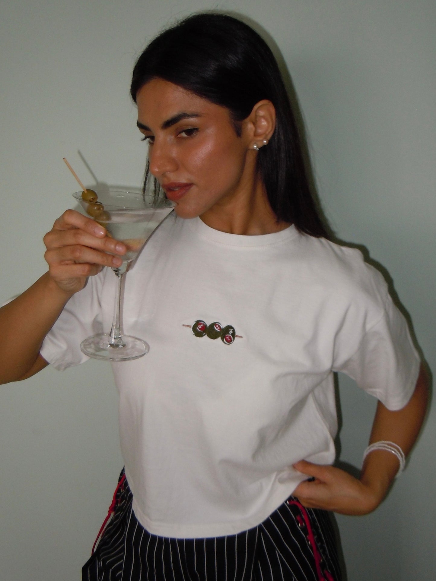 olive pick classic tee
