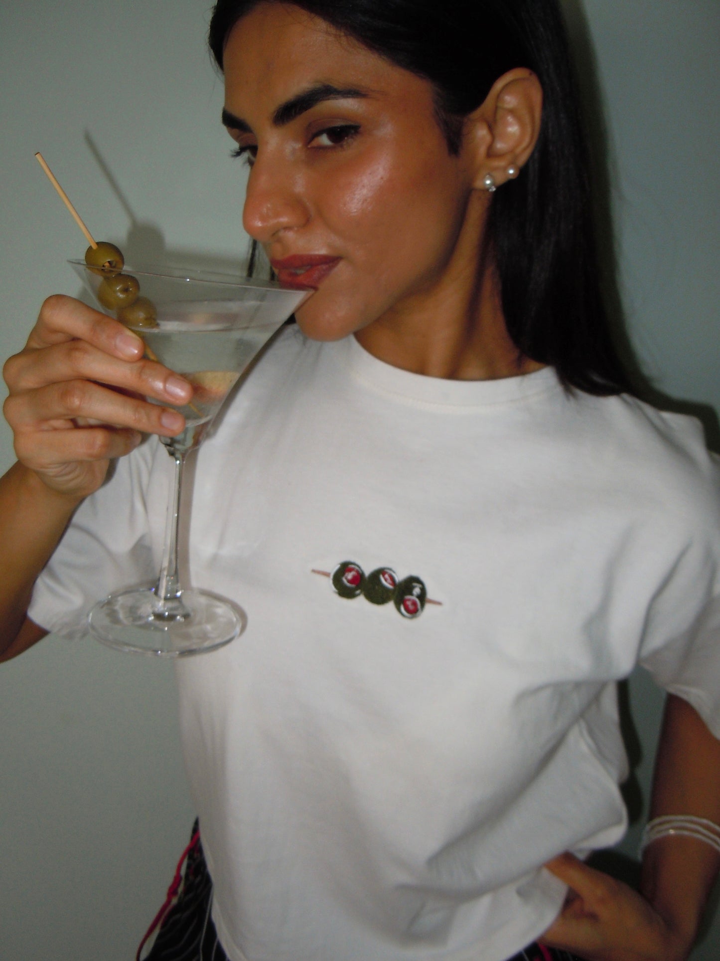 olive pick classic tee
