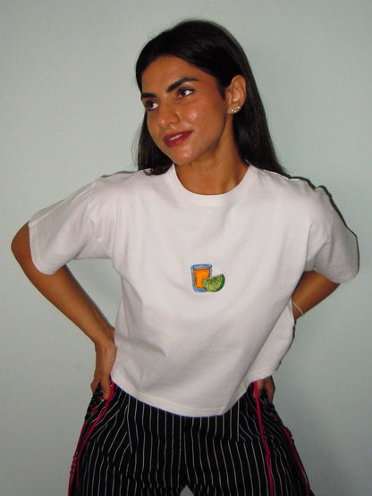tequila shot classic tee