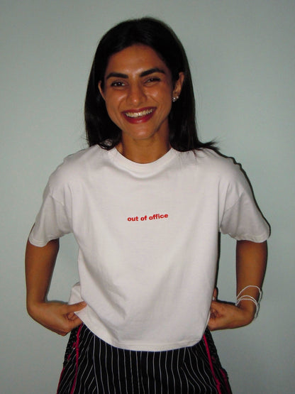out of office classic tee