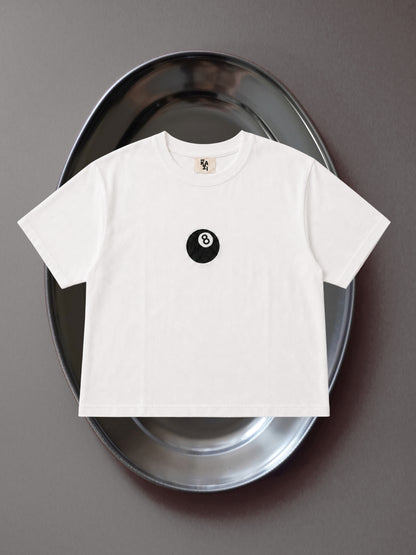 8 ball classic tee