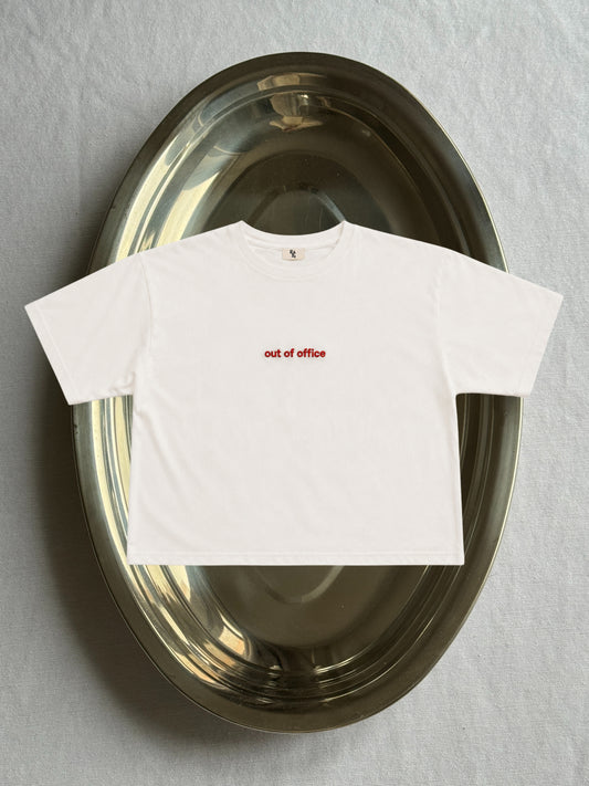 out of office classic tee
