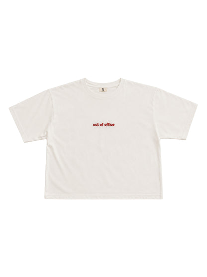 out of office classic tee