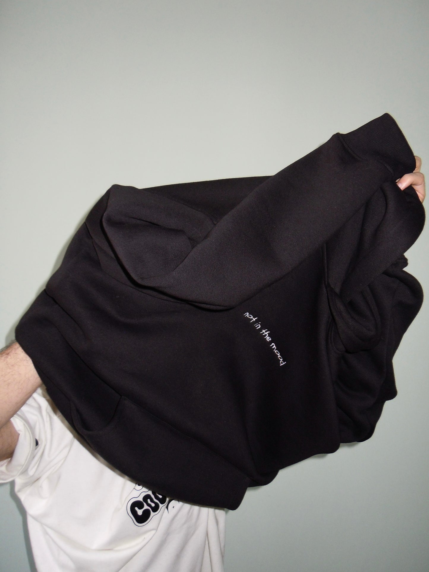 not in the mood hoodie