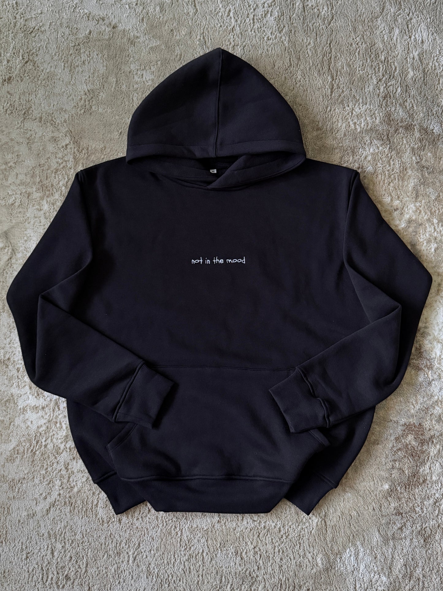 not in the mood hoodie