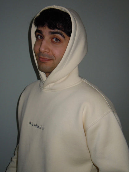 it is what it is hoodie