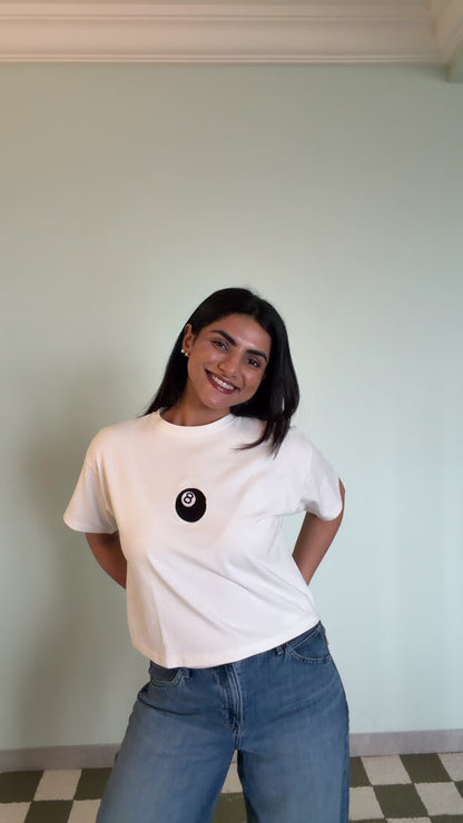 8 ball classic tee